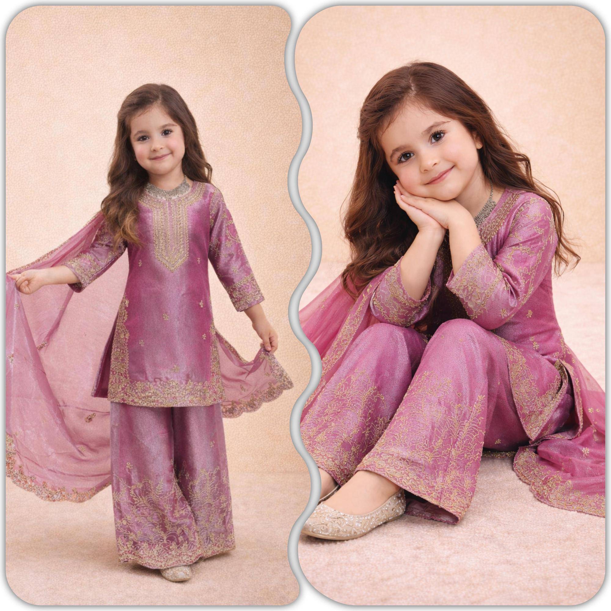 Ramzan Eid Special OC 244 SILK Children fashion wholesaler in Pune